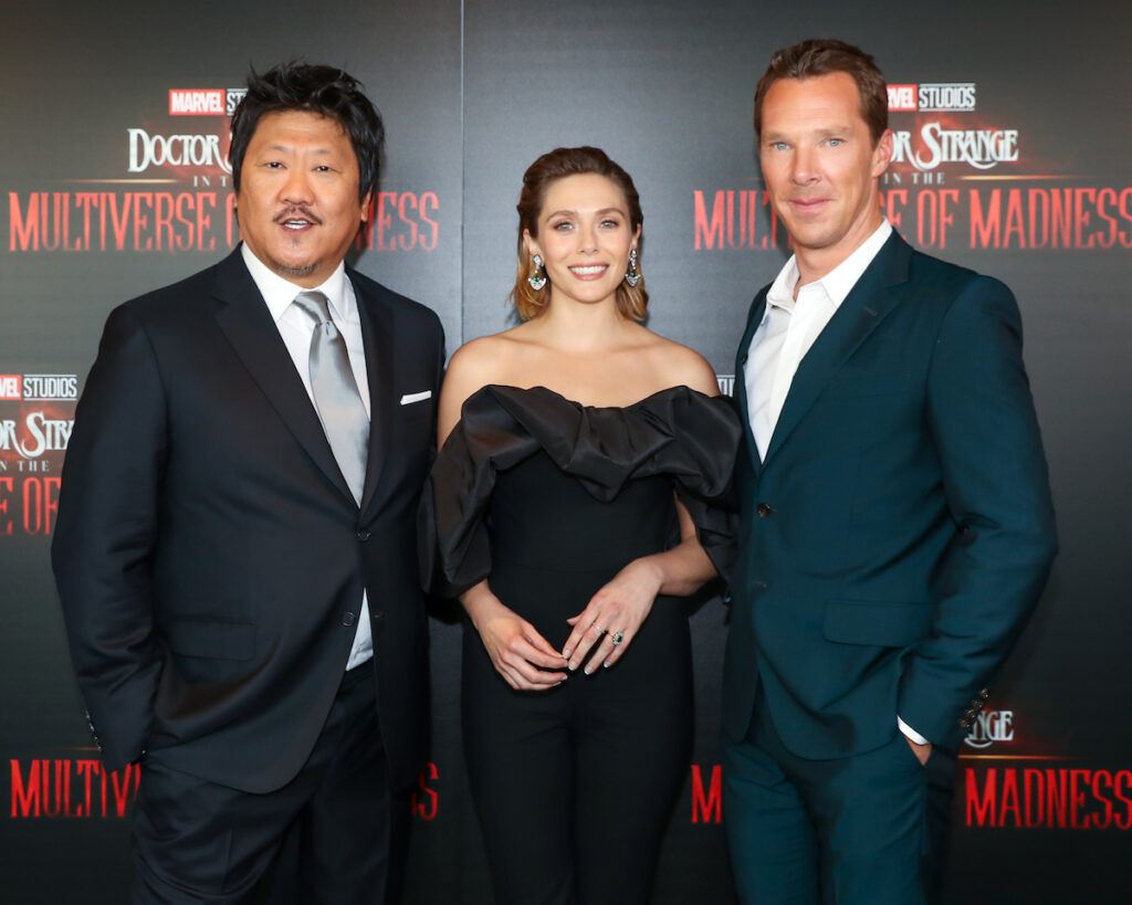 Benedict Wong, Elizabeth Olsen, Benedict Cumberbatch