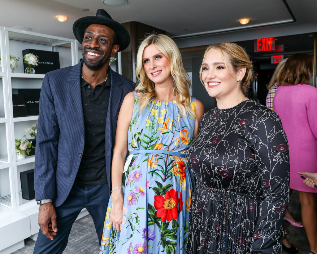 Naeem Delbridge, Nicky Hilton Rothschild, Gillian Hearst