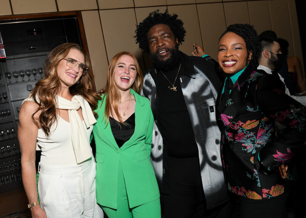 Brooke Shields, Rowan Francis Henchy, Questlove, Amber Ruffin