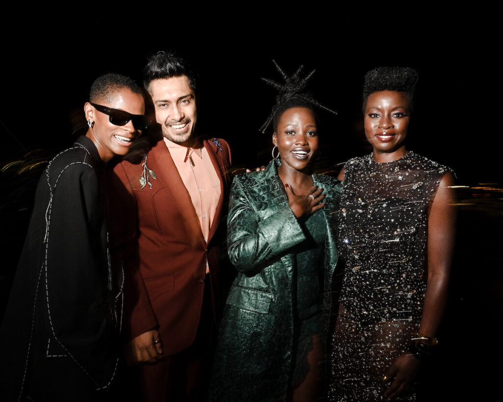 Letitia Wright, Tenoch Huerta, Lupita Nyong'o, Danai Gurira