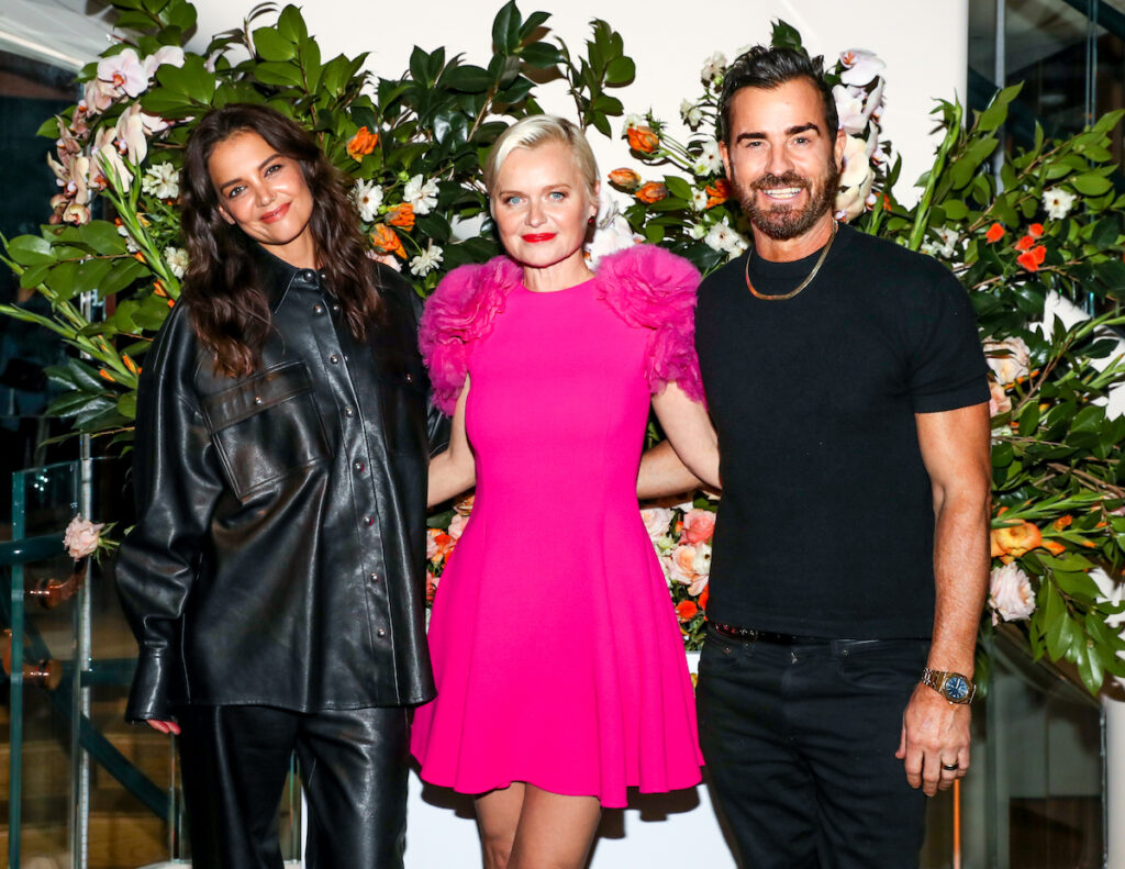 Katie Holmes, Dr. Barbara Sturm, Justin Theroux