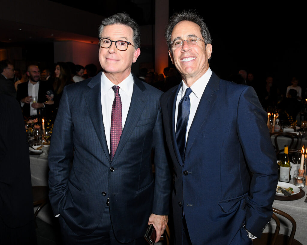 Stephen Colbert, Jerry Seinfeld