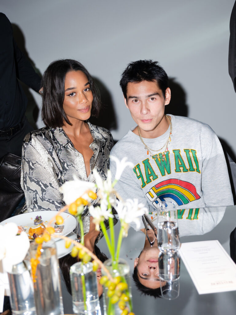 Laura Harrier, Evan Mock