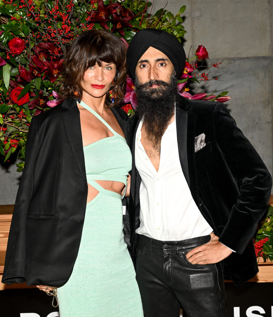 Helena Christensen, Waris Ahluwalia